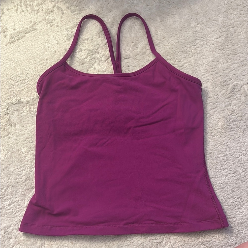 Lululemon Size 8 Purple Tank Top